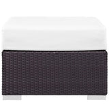 Outdoor Woven Ottoman